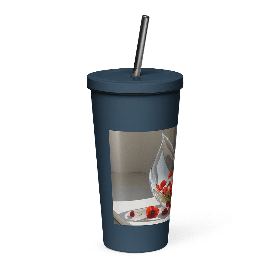 Poppy Drop Insulated Tumbler product image (4)
