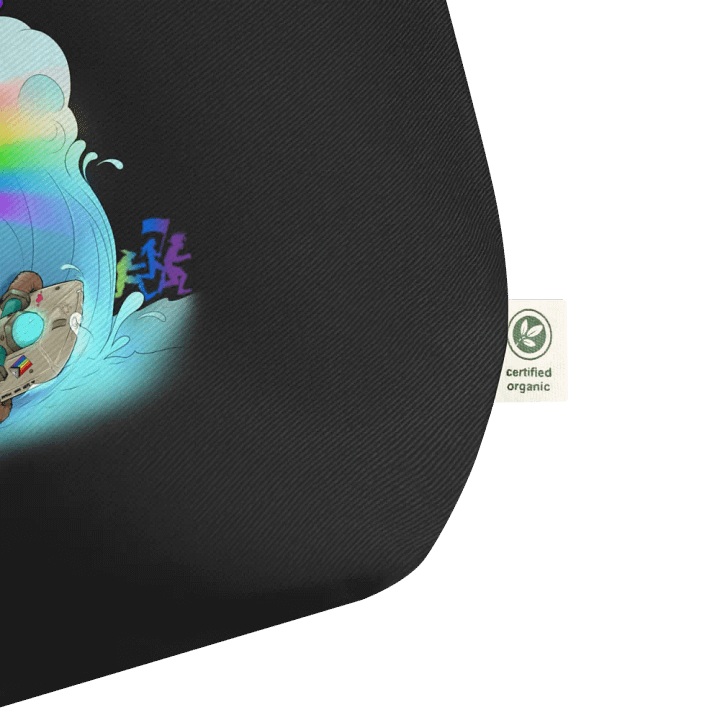 Running of the Trolls Rainbow Large Eco Tote - by Mischi product image (2)