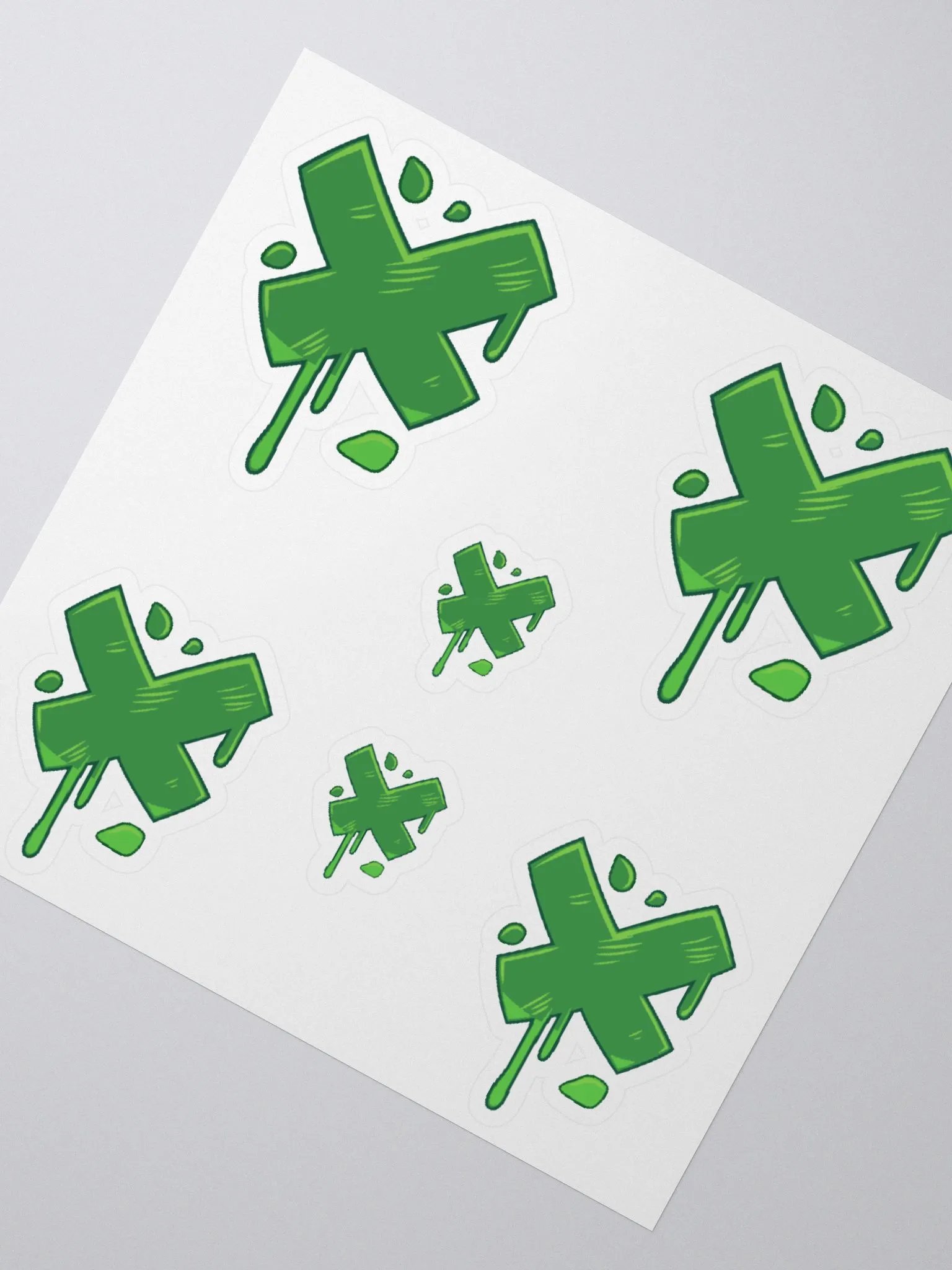 Paint Splash Logo Sticker Sheet product image (6)