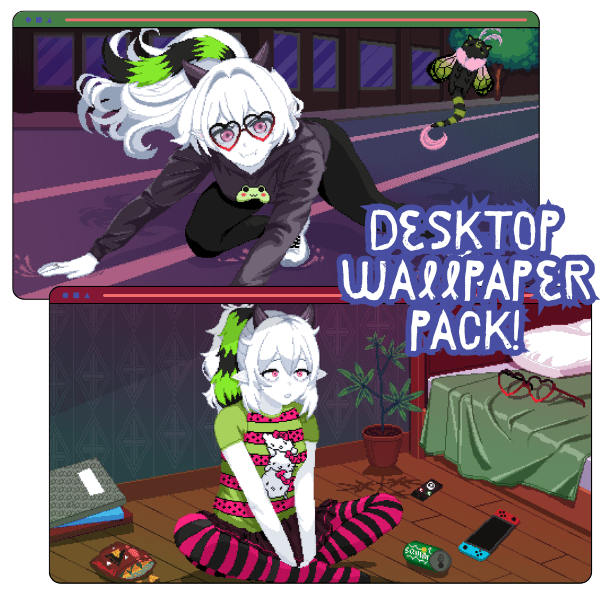 Duality of a Streamer Desktop Wallpaper Pack (-2) product image (1)