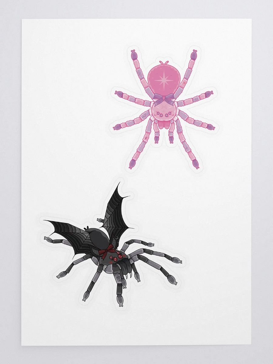 oh my goth/pastel spider sticker set product image (3)