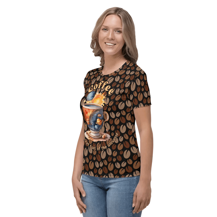 Coffee the Rocket Fuel of the Universe T-shirt product image (3)