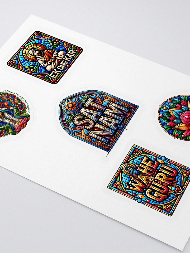 Devotional Mantra Kiss Cut Sticker Sheet product image (2)