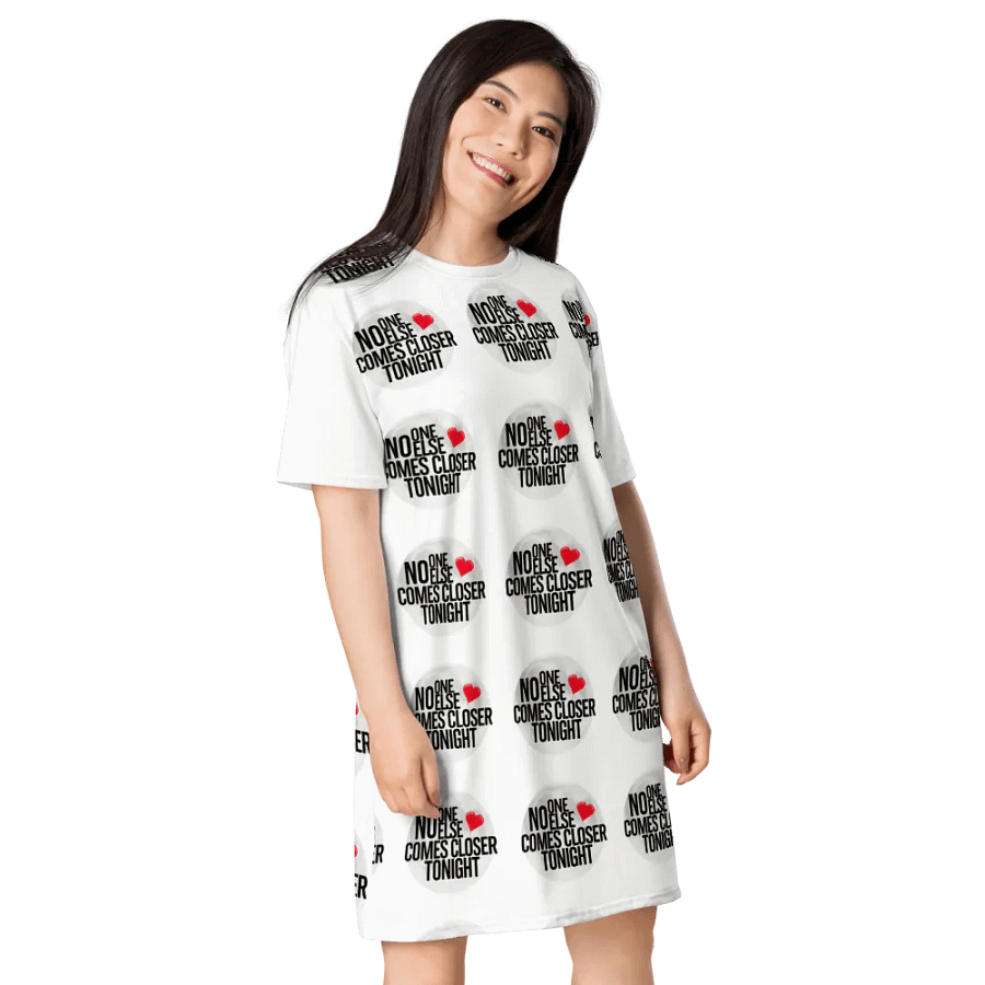 Moonlit Heartbeat Graphic Dress product image (3)