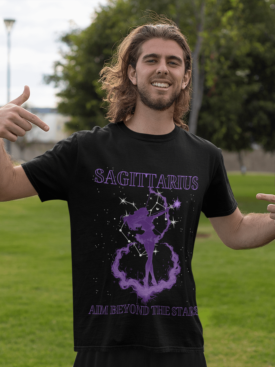 Aim Beyond The Stars Sagittarius Tee product image (4)