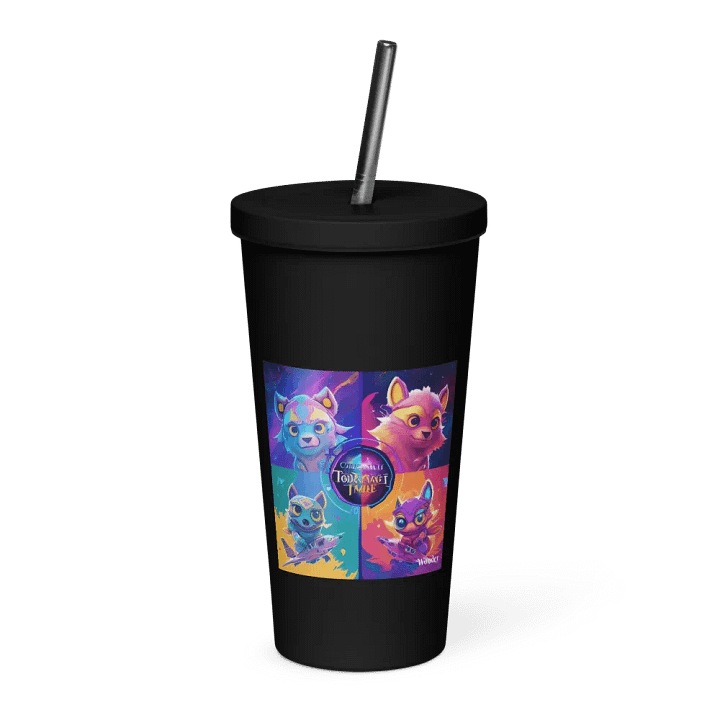 Wonderland Creatures Insulated Tumbler product image (1)