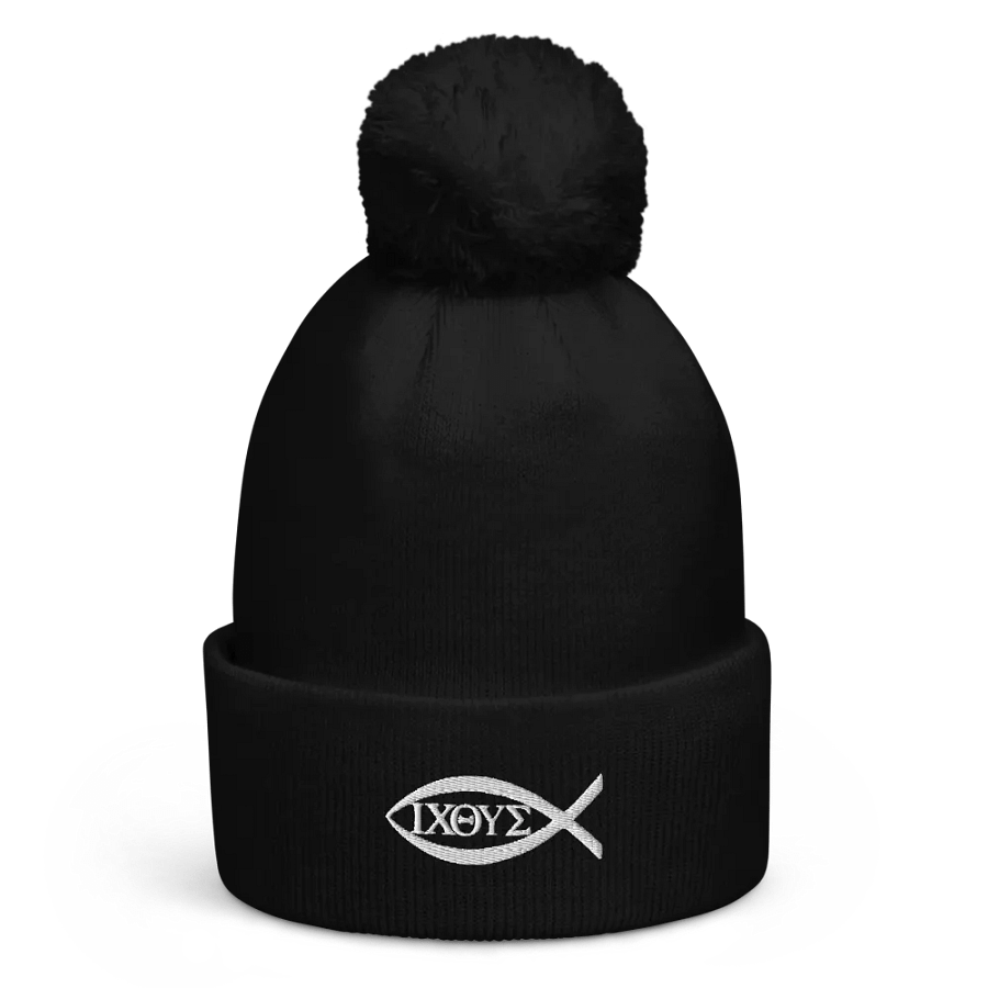 IHTYS Fish Unisex Pom-Pom Beanie product image (1)