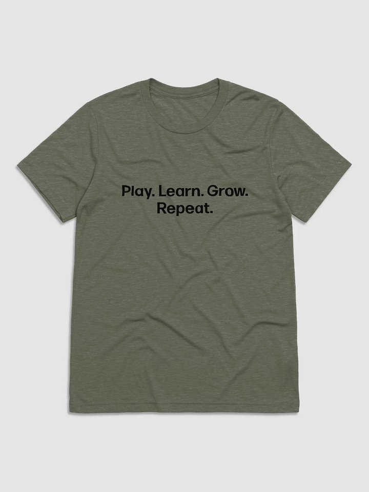 Signature Tee – “Play. Learn. Grow. Repeat.” product image (1)