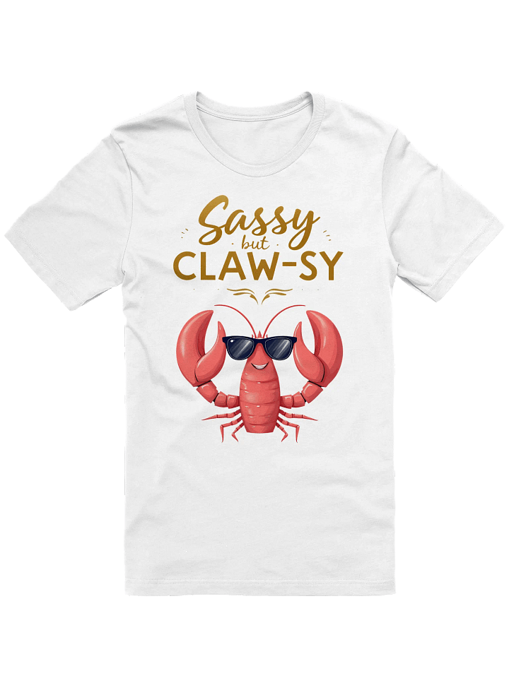 Sassy but Claw-sy | Trendy Chic Lobster Women’s T-Shirt product image (1)