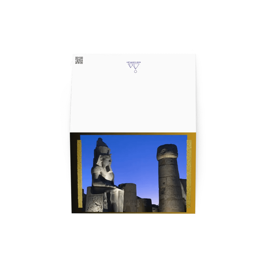 Twilight at Luxor Temple Greeting Card product image (3)