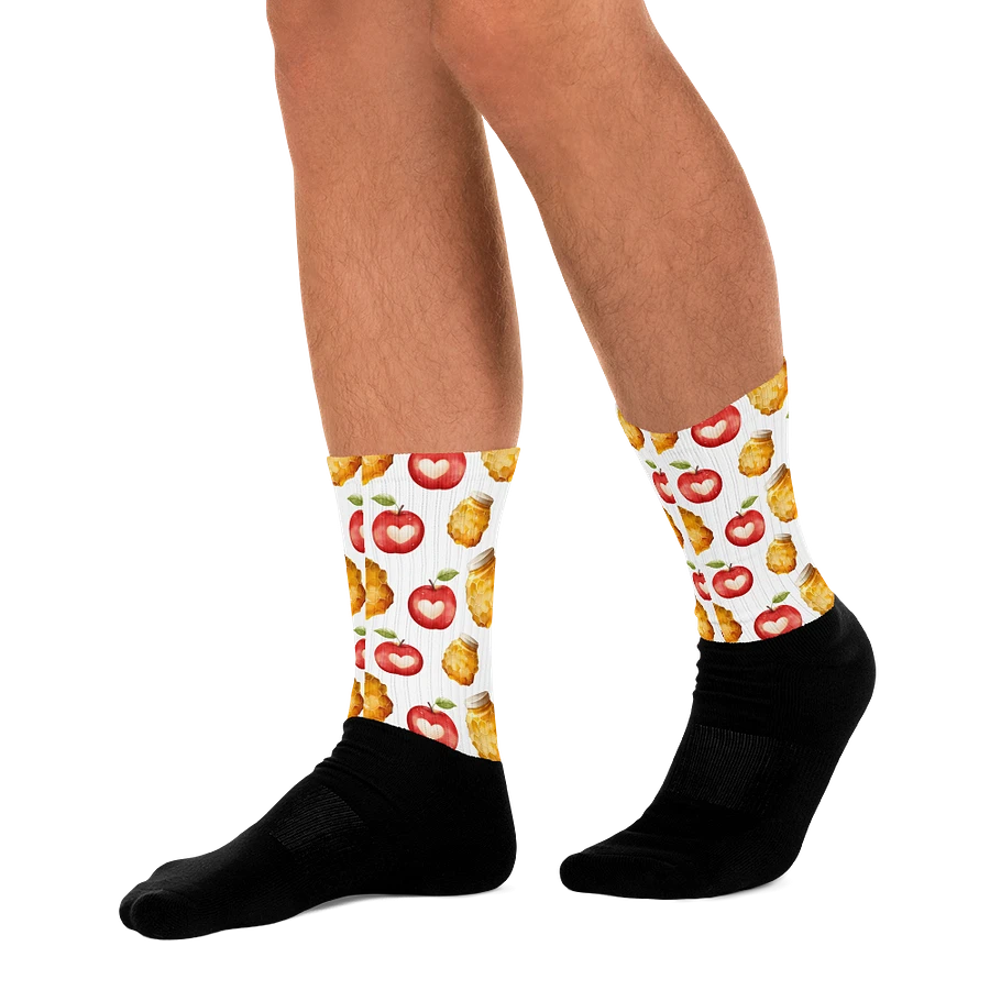 Rosh Hashanah Socks - Honey & Apple product image (10)