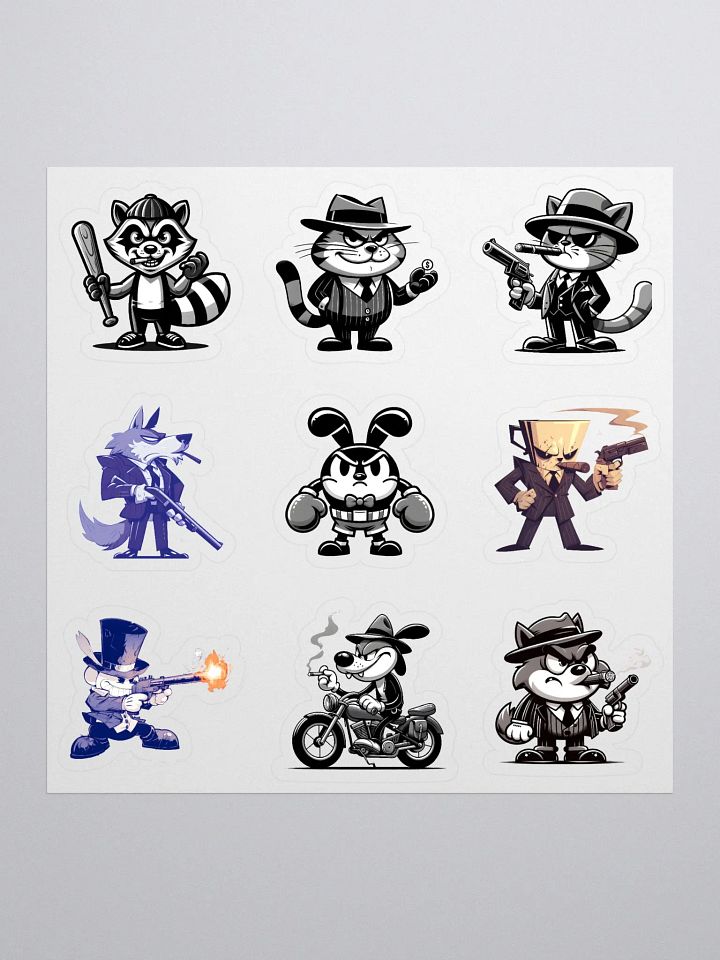Vintage Cartoon Stickers III product image (1)