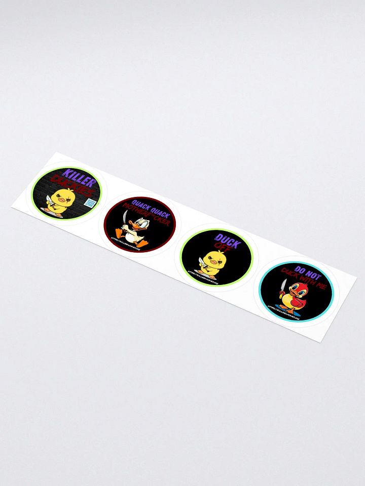 Killer Duckies Stickers product image (1)