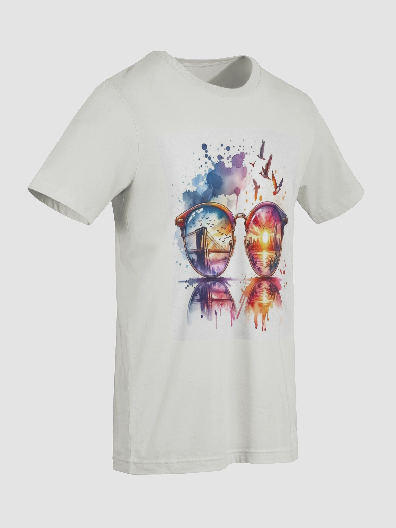 Reflective Landscapes Sunglasses - Artistic Edition T-SHIRT product image (5)