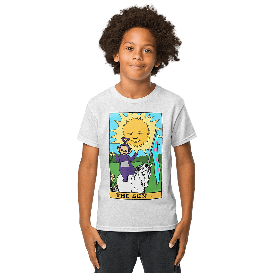 Teletubbies Sun Tarot Card Kid Shirt product image (9)