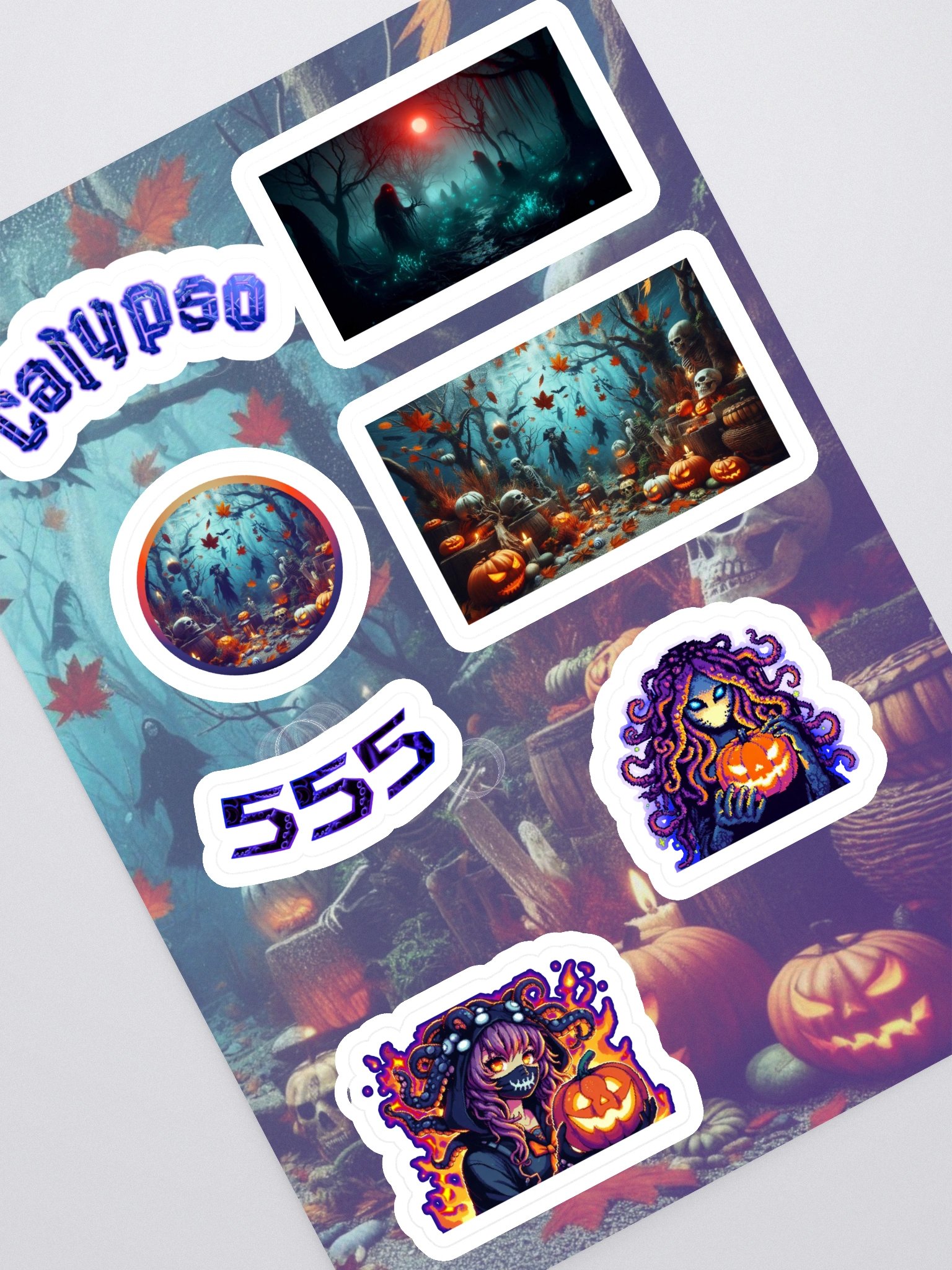 Spooky Halloween Sticker Sheet product image (1)