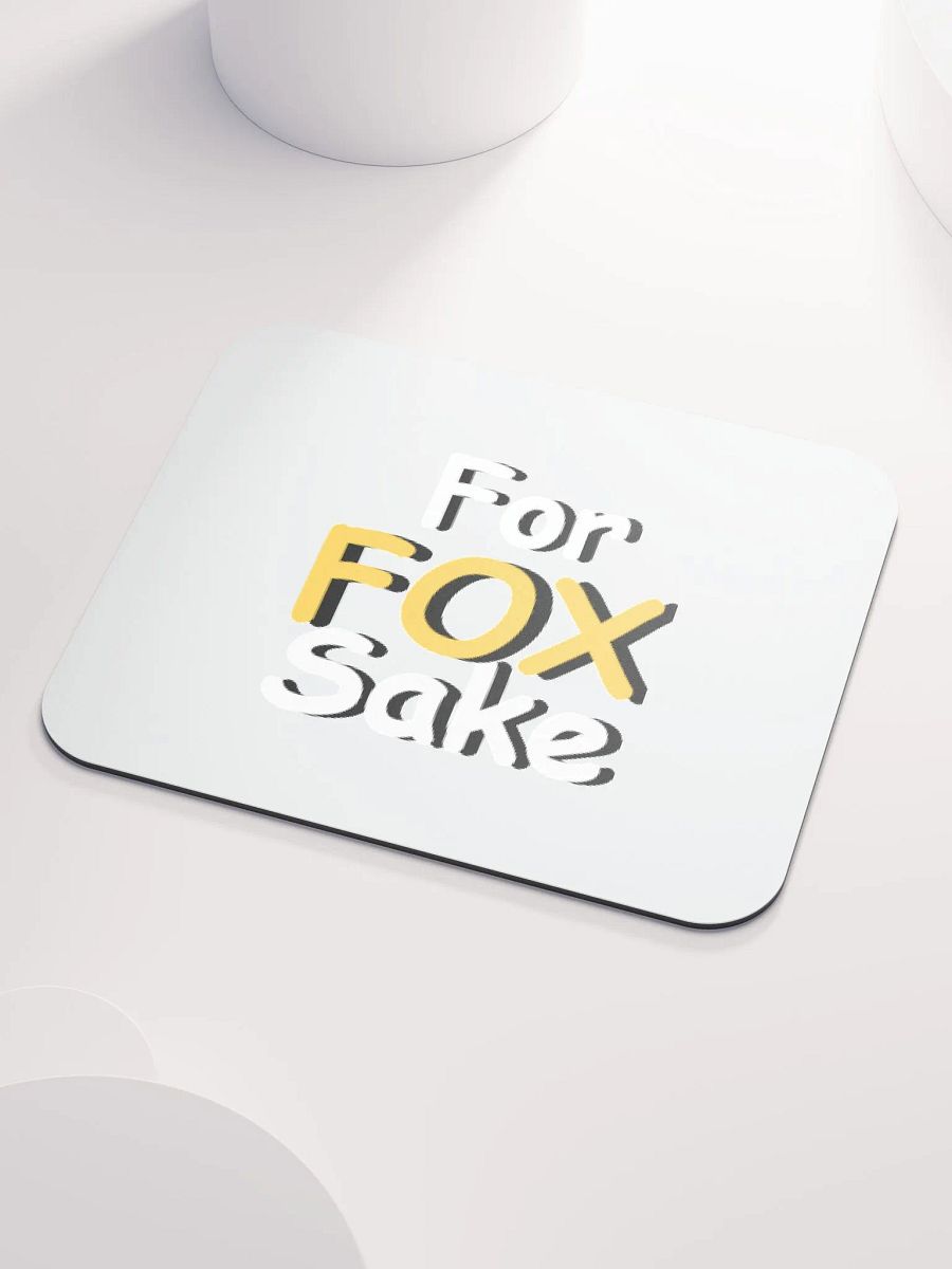 For Fox Sake Mouse Pad product image (3)