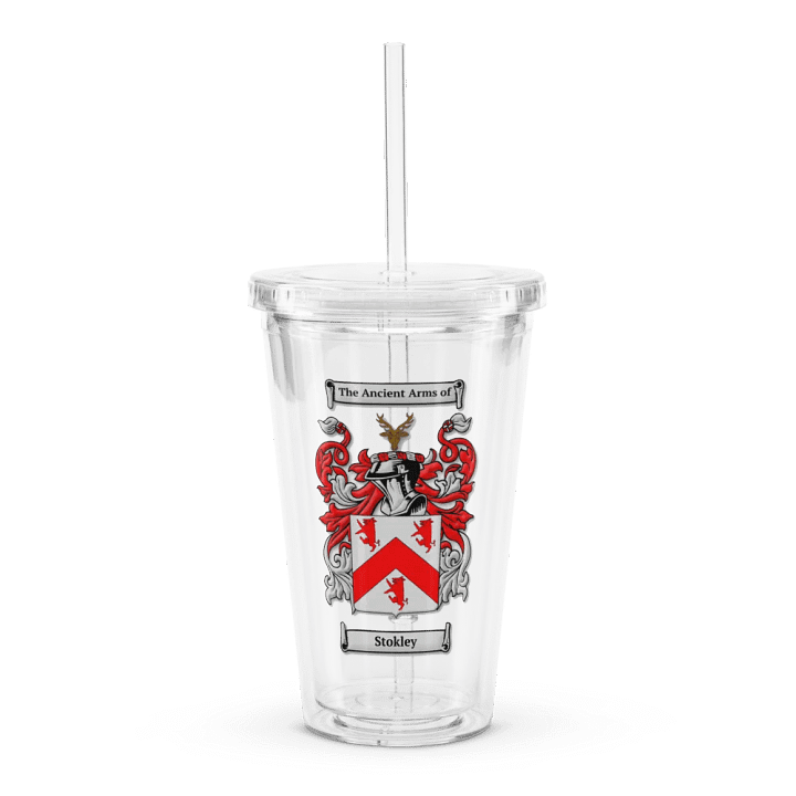 Stokley Family Crest - Clear Tumbler product image (1)