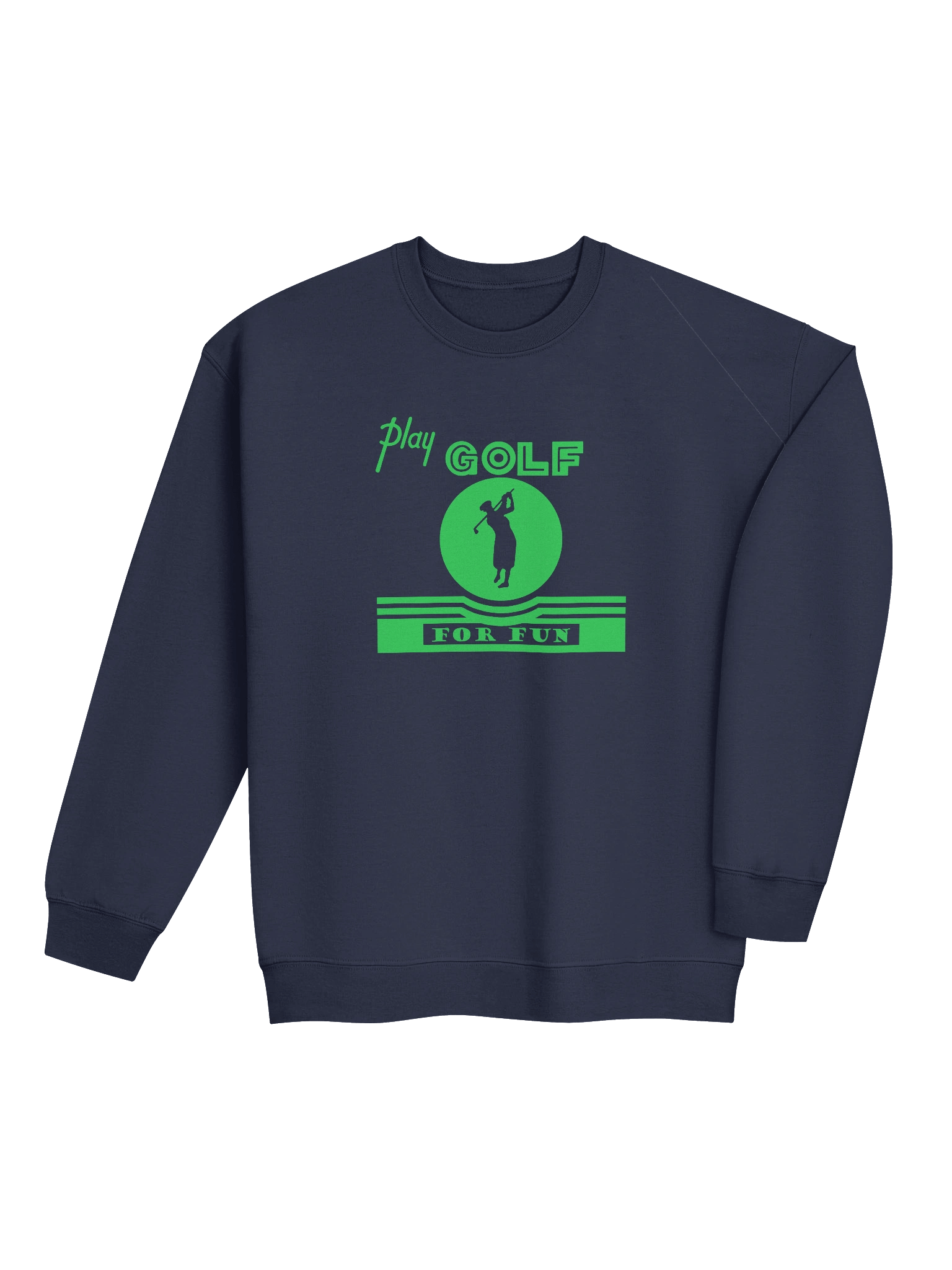 'Golf for Fun' Sweatshirt — Dark product image (3)