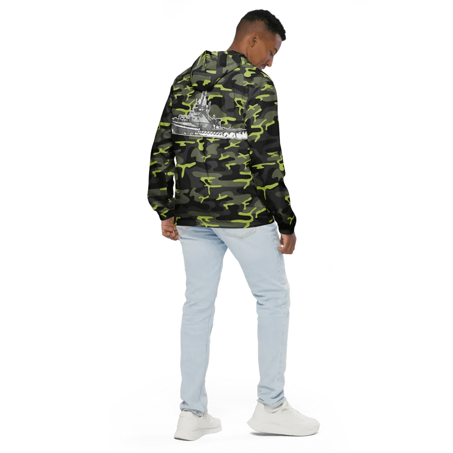 Camouflage Foss tug Sketch Windbreaker product image (9)