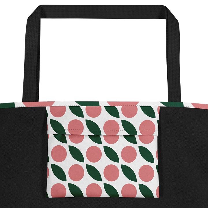 Vibrant Botanical Bliss Large Tote Bag product image (2)