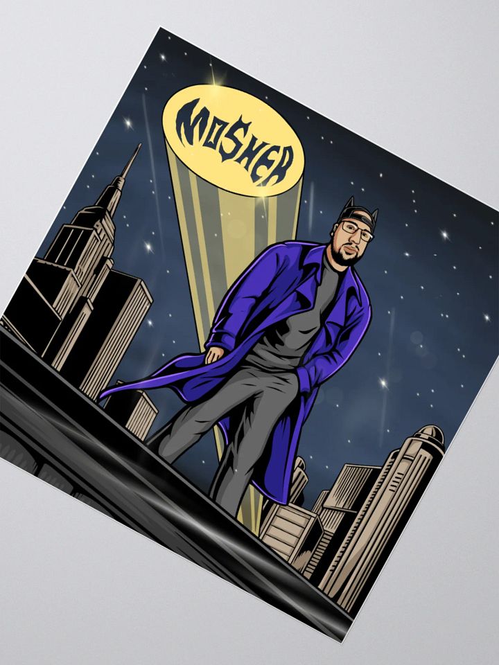 MOSHER LOGO STICKER product image (2)
