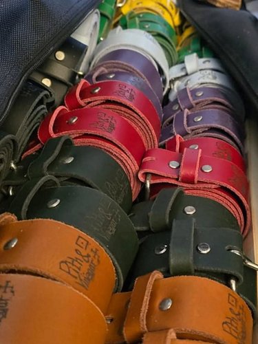 Back in black. Well, nearly.

I completely sold out of black belts, but new leather is here, so more are on the way. I’ve als...
