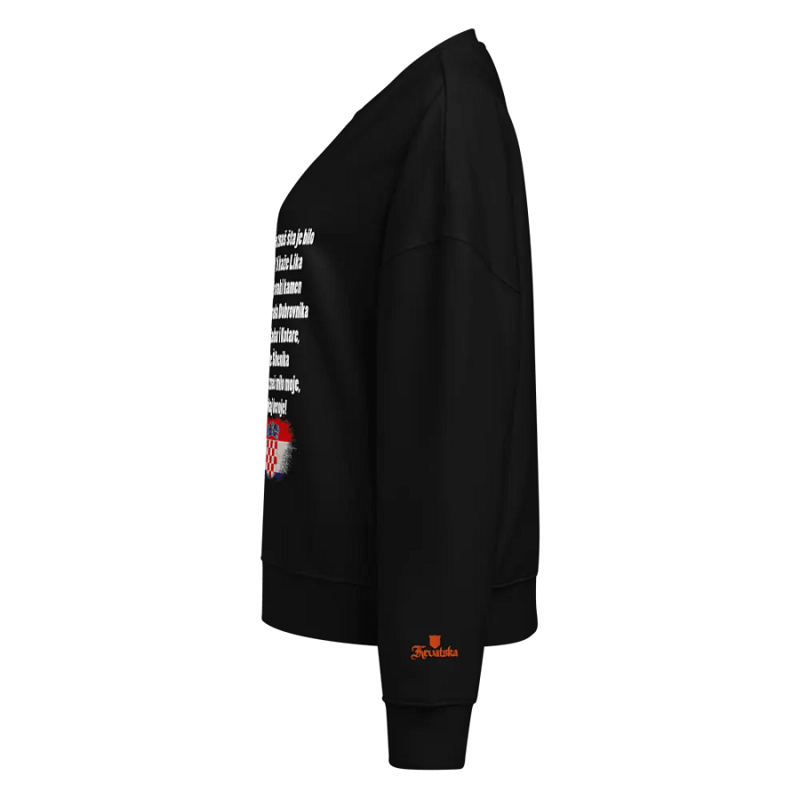 Thompson Ako Ne Znaš Šta Je Bilo (stihovi) WomenOrganic Sweatshirt product image (1)