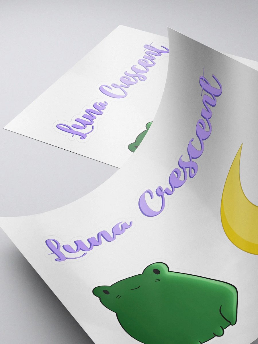 Luna Crescent Stickers product image (4)