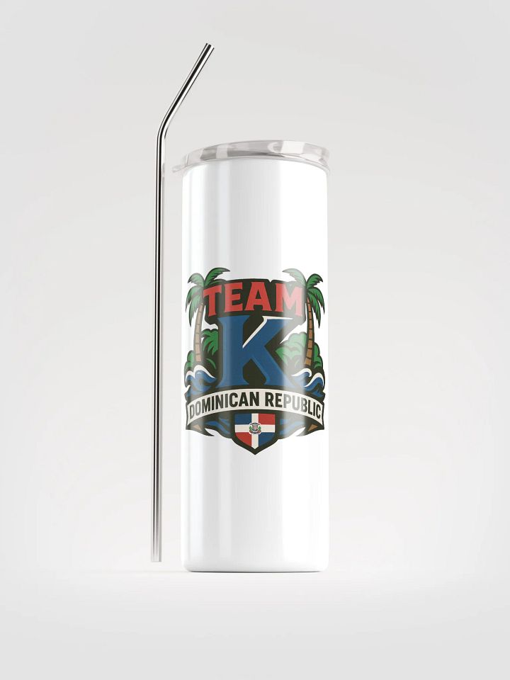 TEAM K Dominican Republic Stainless Steel Tumbler product image (2)