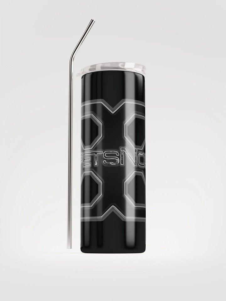 Black Logo Steel Tumbler product image (1)