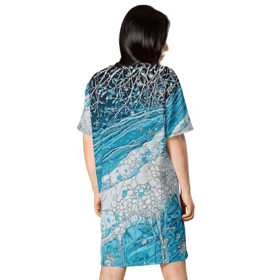 Winter Frost, T-Shirt Dress product image (4)