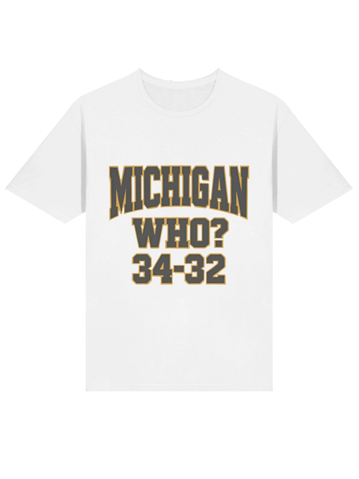Hannah Montoya Michigan Who 34–32 Shirt product image (2)