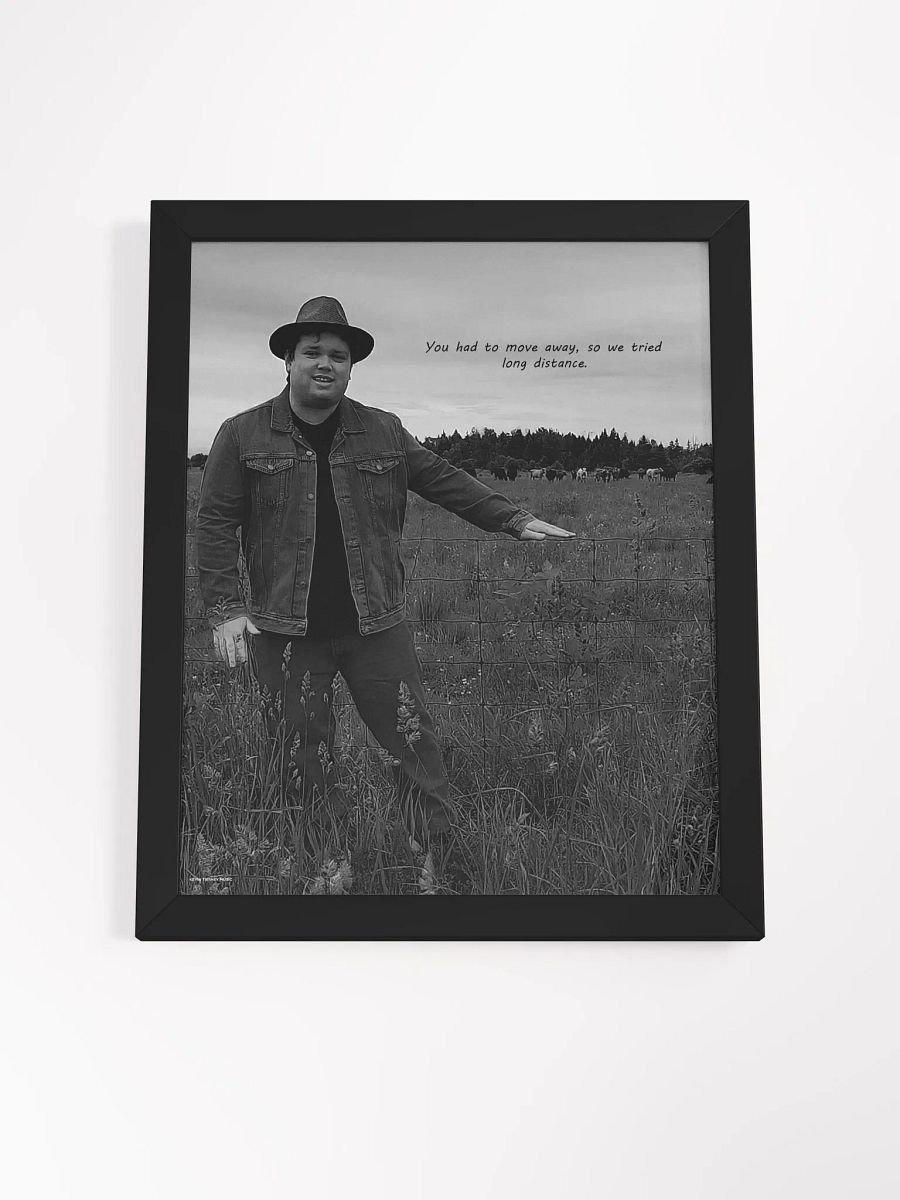 We Tried Long Distance 11x14 Framed Matte Picture product image (4)