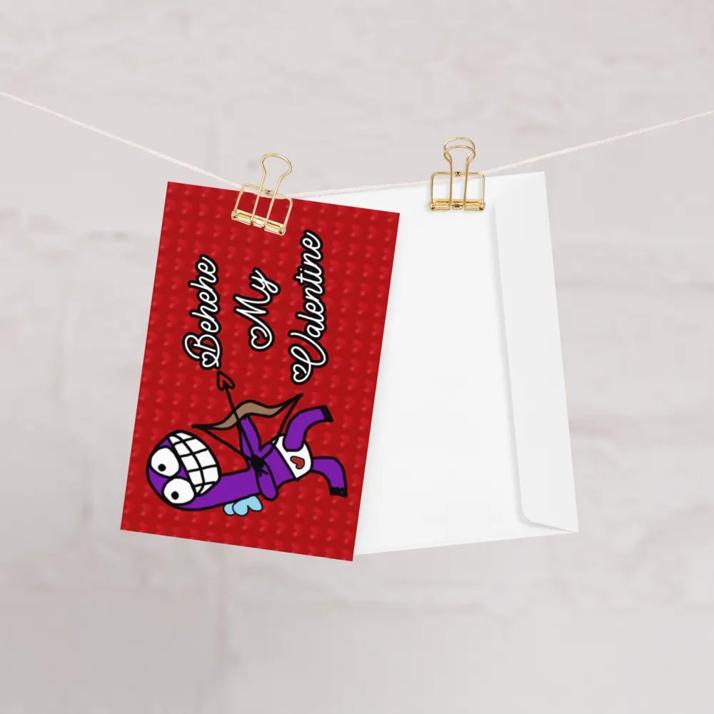 Behehe My Valentine Greeting Card product image (9)