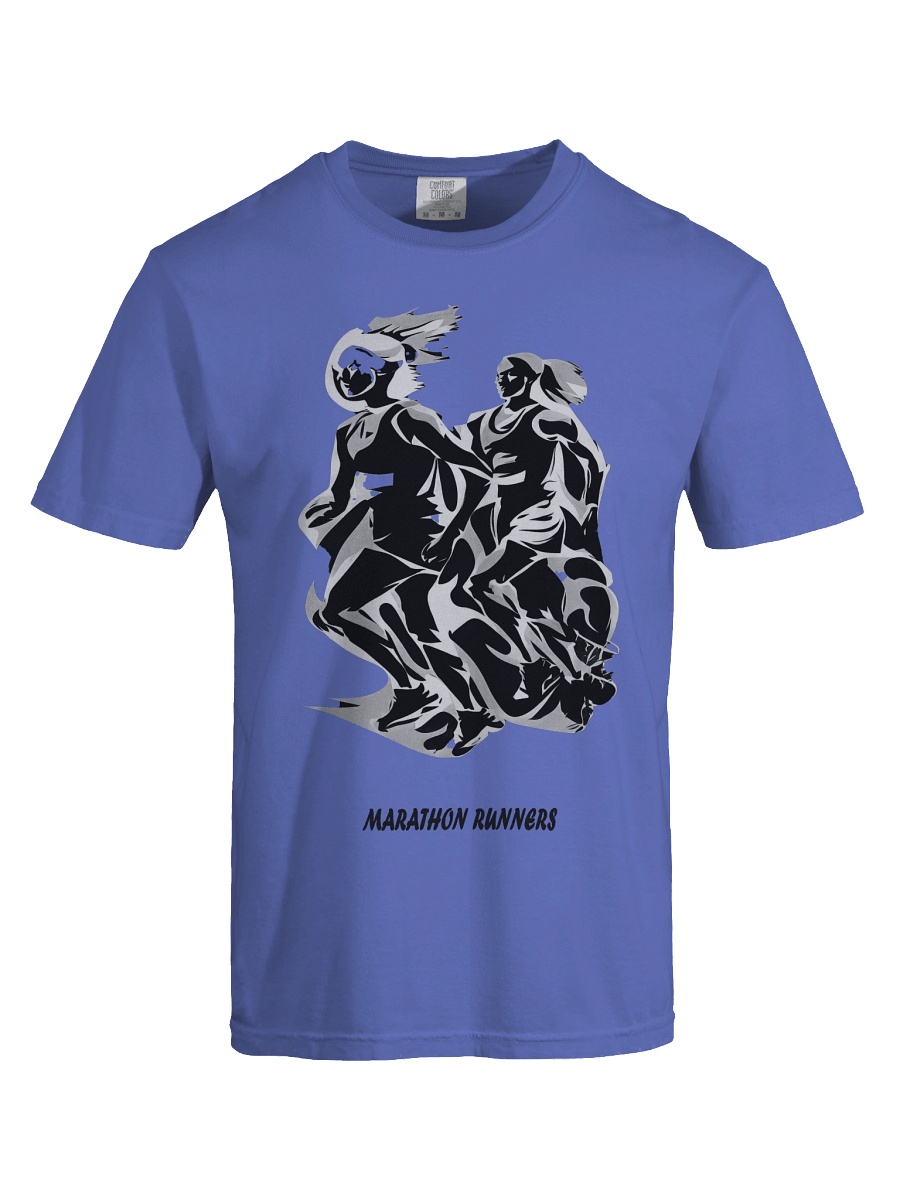 Marathon Runners Heavyweight Cotton T-Shirt product image (55)