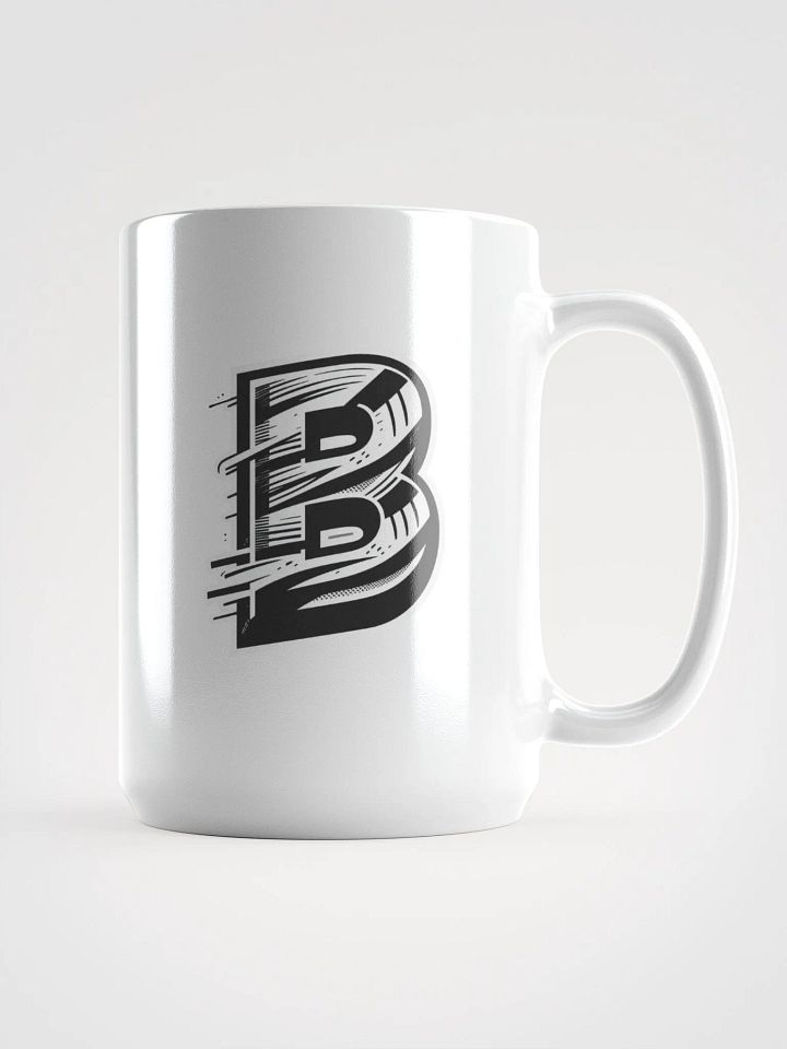 Dynamic B Motion White Glossy Mug product image (1)