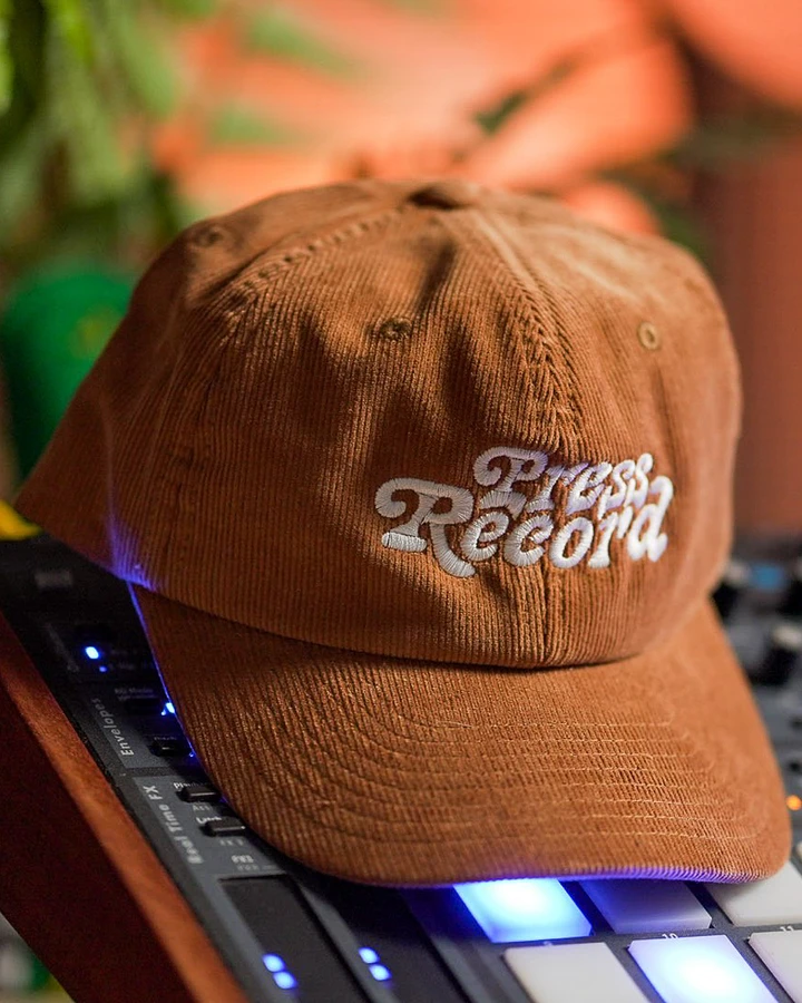 Press Record Corduroy Hat product image (1)