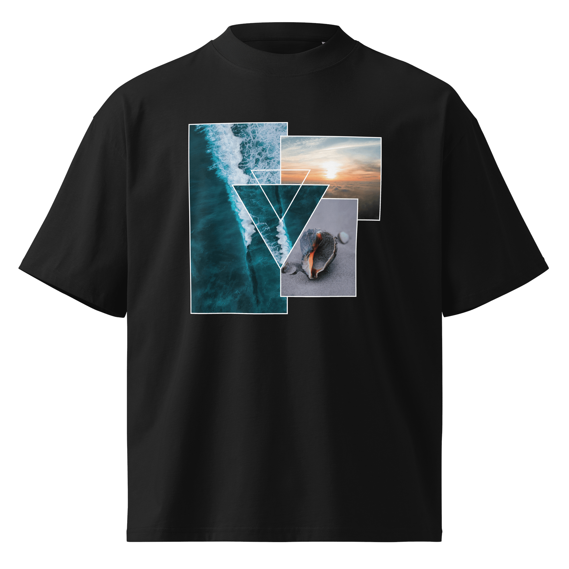 “Beach Vibes” Relaxed Fit Oversized Tee product image (1)
