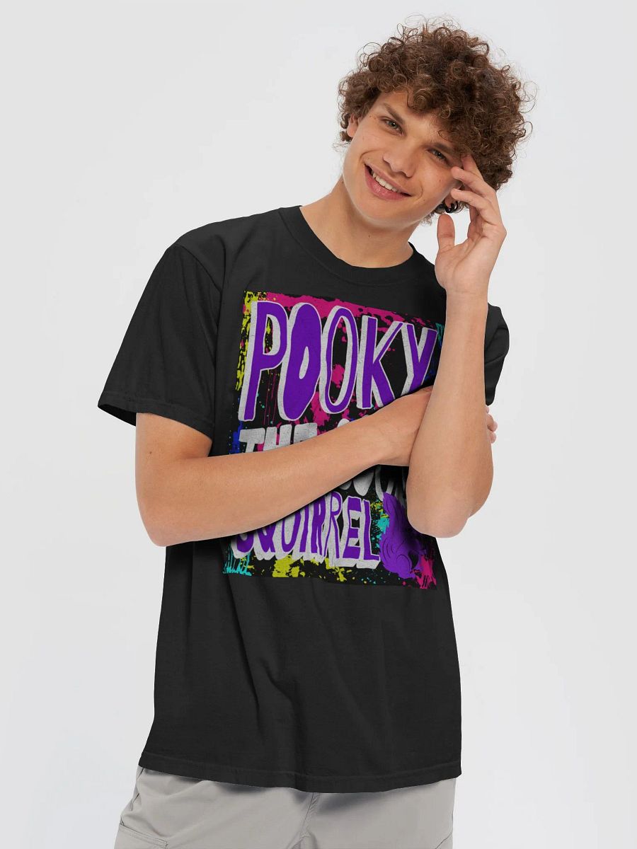 Pooky the Cool Squirrel Splatter T-Shirt product image (5)