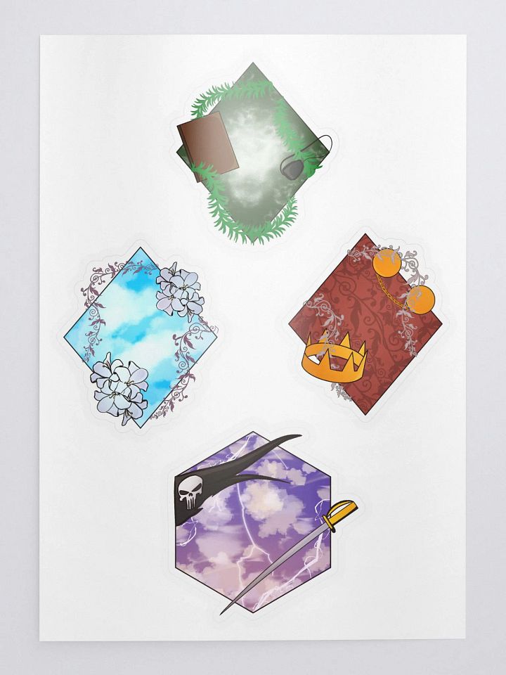 Main 4 Symbols Stickers product image (1)