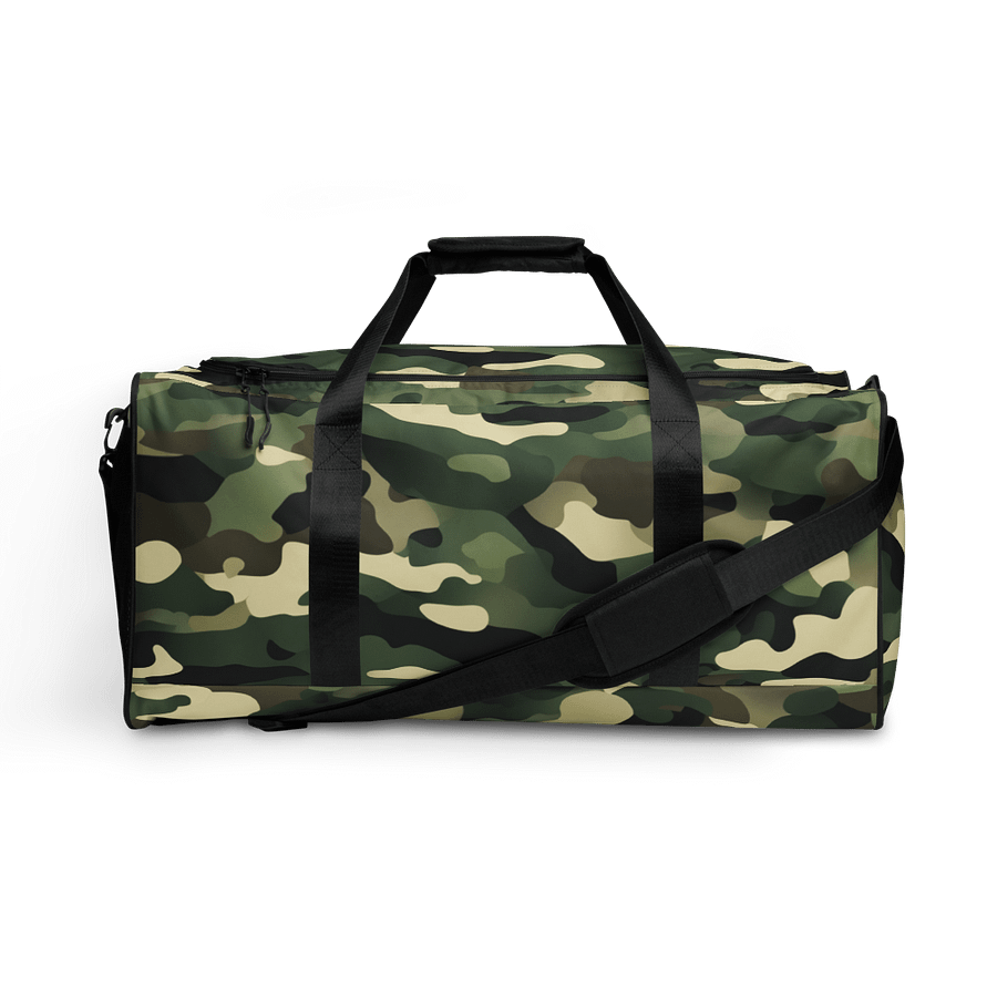 NR-Nurain- Monogram All-Over Print Duffle Bag product image (1)