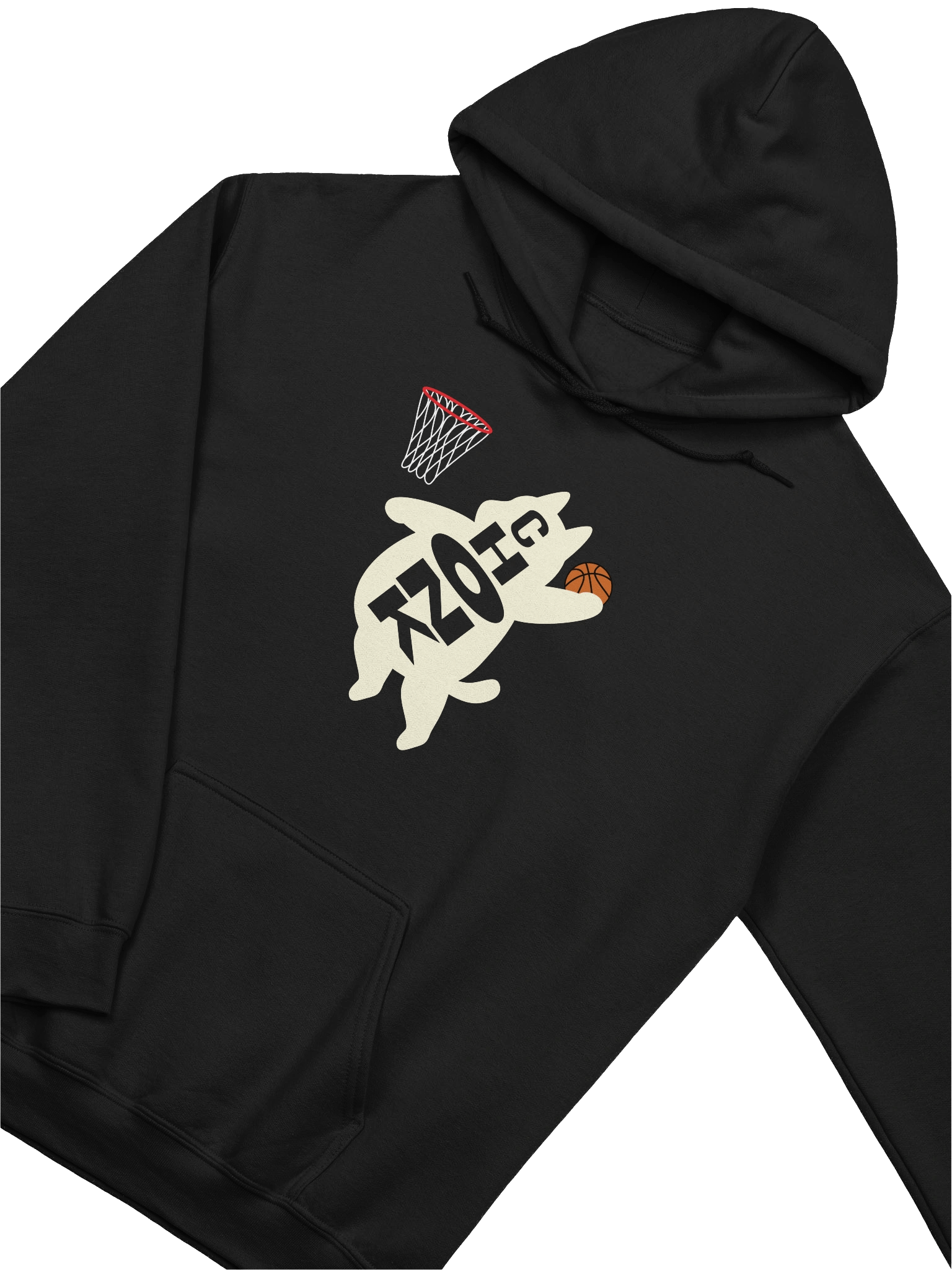 Basketball Chonk Cat - Unisex Adult Hoodie product image (3)