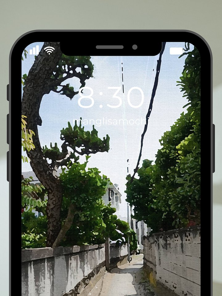 Pathway / Digital Wallpaper / Kamakura 04 product image (1)