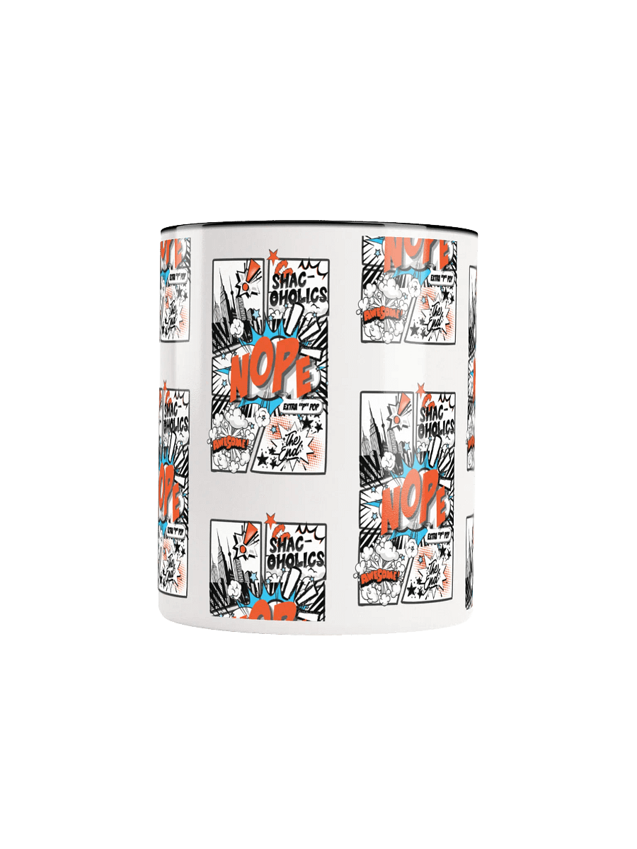 Shac-oholics Comic Blast Mug - Orange 