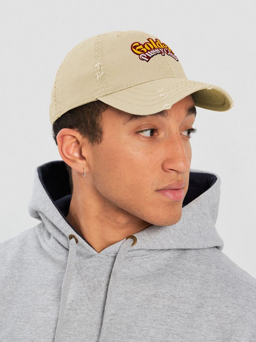 GOLDEN PUSSY CLUB distressed dad hat product image (3)