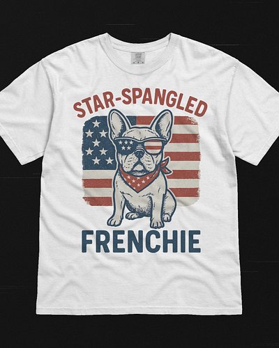 Show your love for Frenchies and freedom with the Star-Spangled Frenchie Tee! 🐾🇺🇸
Vintage distressed design, bold patriotic v...