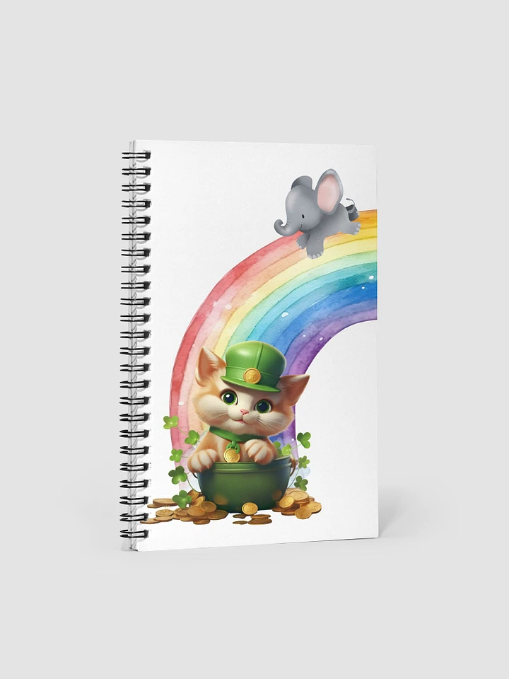 At the End of the Rainbow Spiral Notebook product image (1)