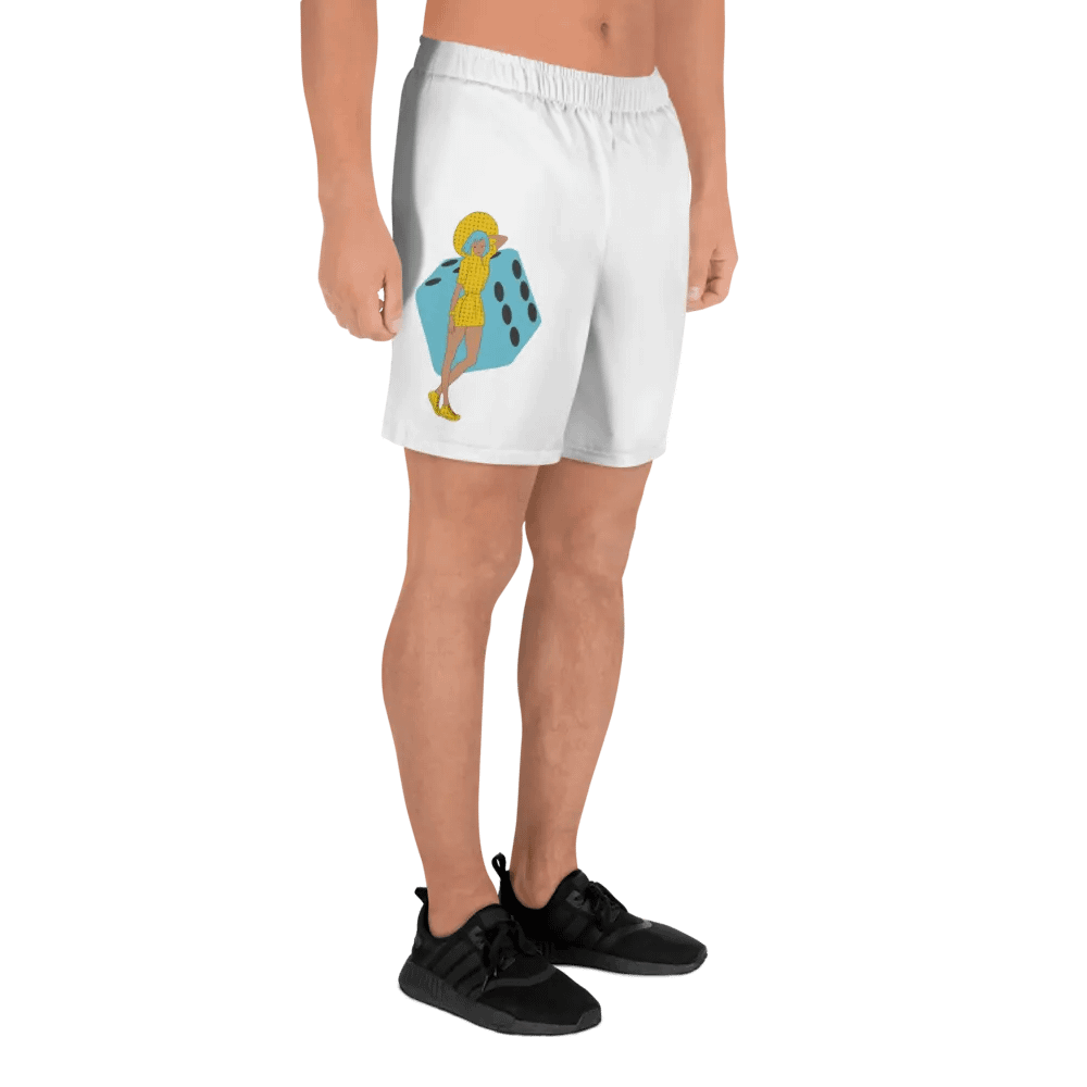 DiceyG-All-Over Print Athletic Long Shorts product image (6)