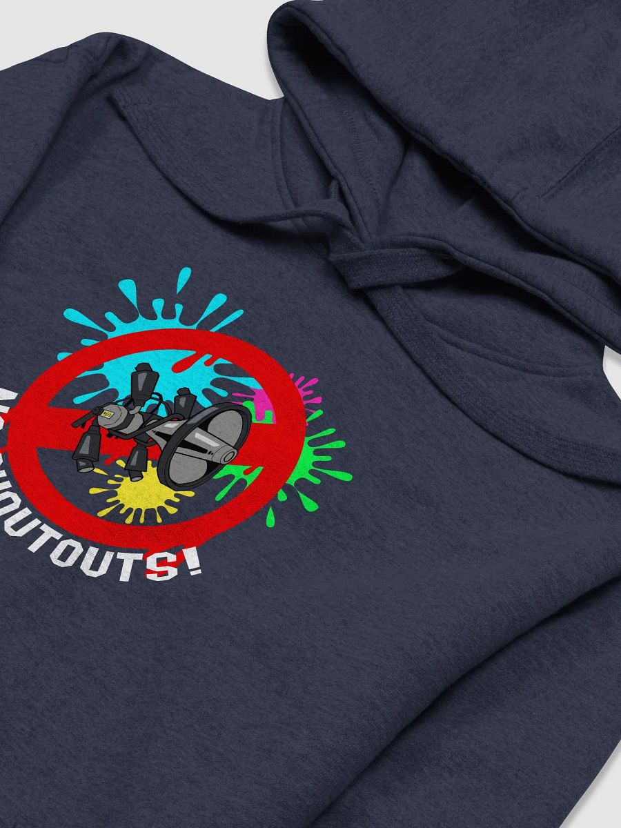 No Shoutouts! (Unisex Blue Edition Hoodie) product image (6)